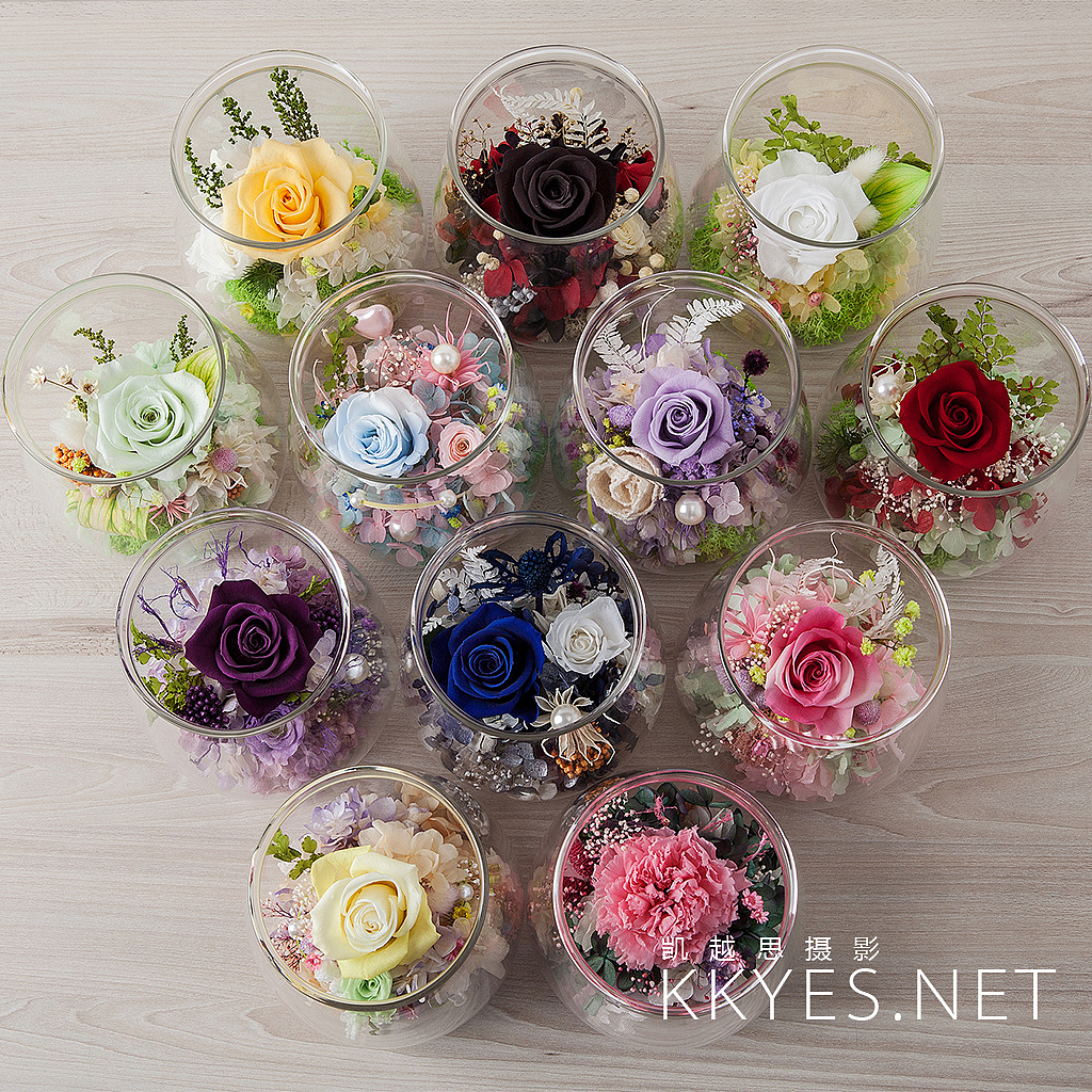 机械之心 永生花与工业美学的静物摄影探索